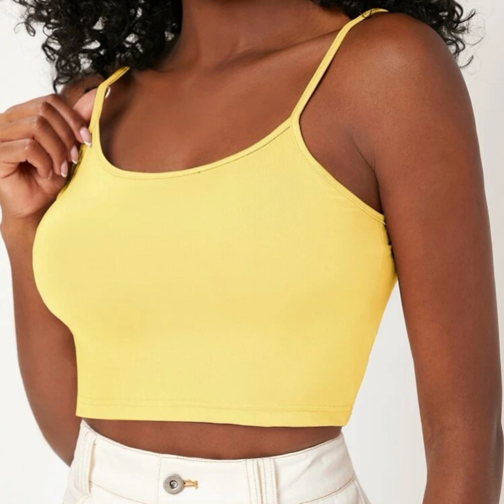 Yellow tank top